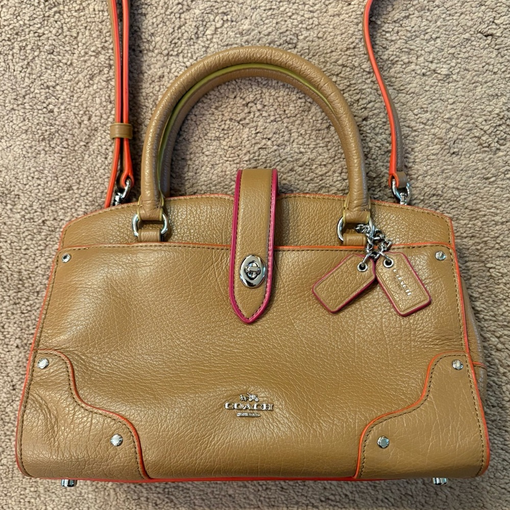 Coach Mercer Satchel - Picture 4 of 12